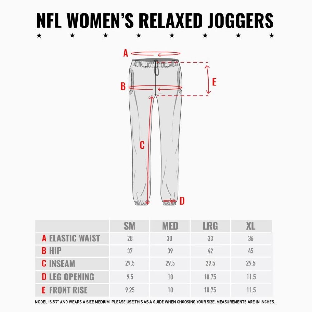 NFL Relaxed Jogger Sweatpants Los Angeles Charger - Picture 3 of 6